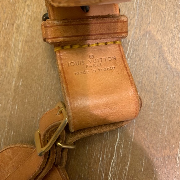 Authentic Louis Vuitton Luggage Name Tag and Poignet - Picture 4 of 6